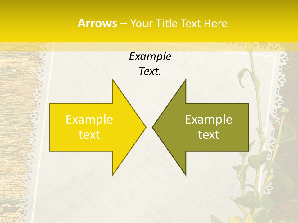 Card Design Wooden PowerPoint Template