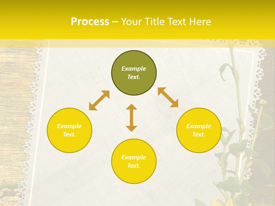 Card Design Wooden PowerPoint Template