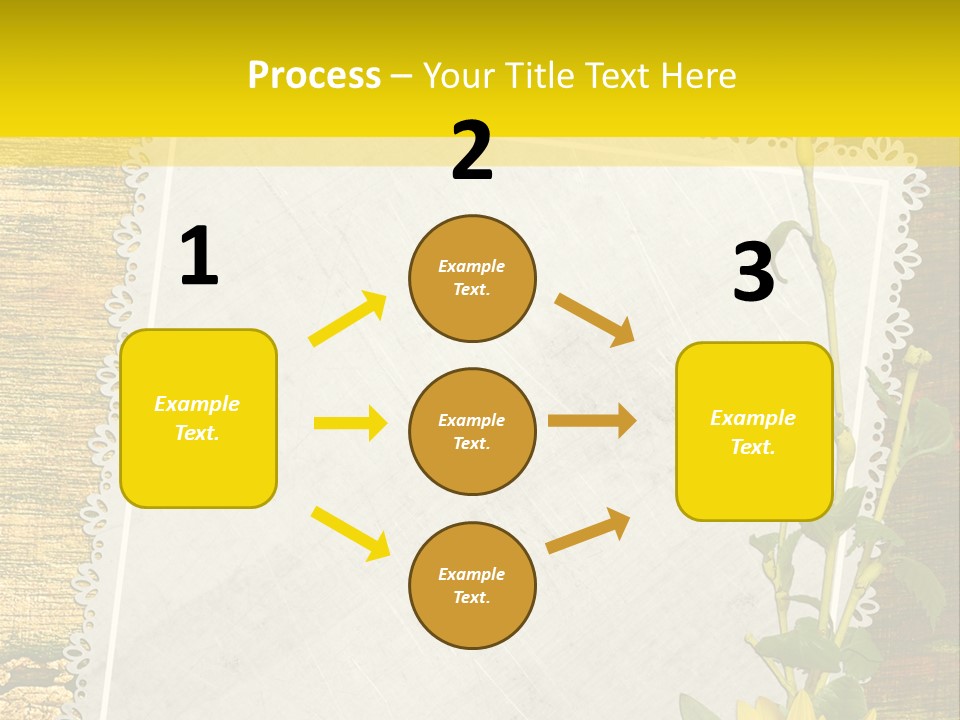 Card Design Wooden PowerPoint Template