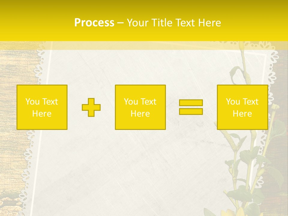 Card Design Wooden PowerPoint Template