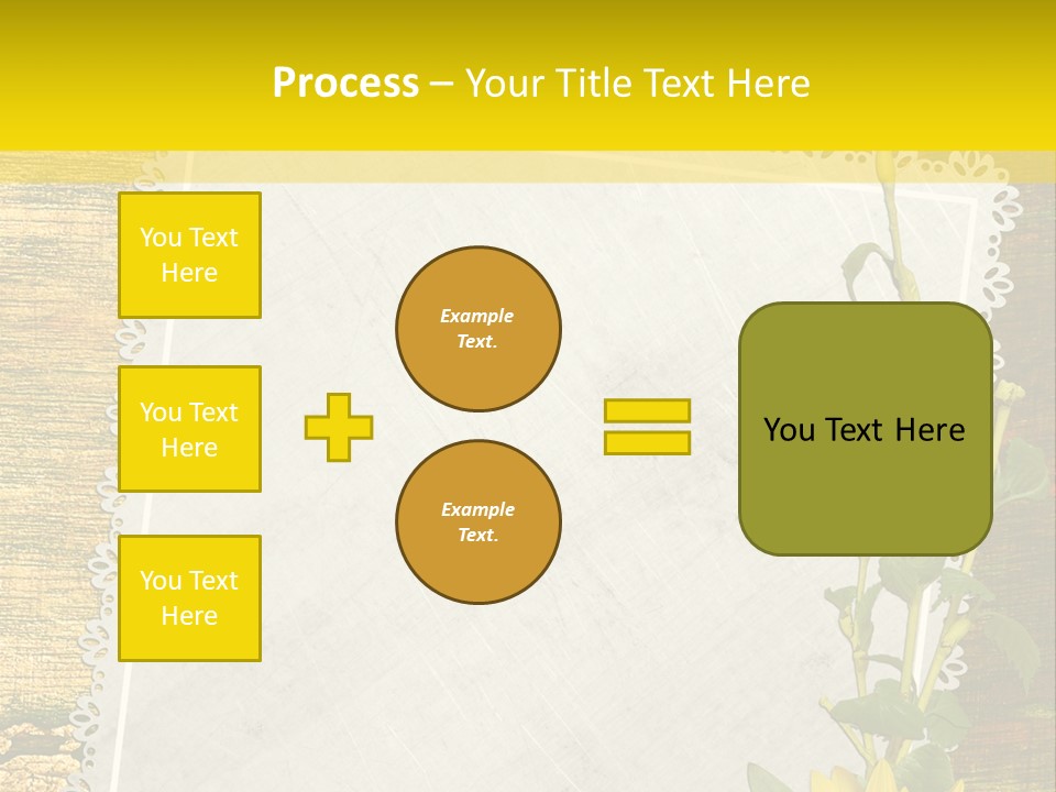Card Design Wooden PowerPoint Template