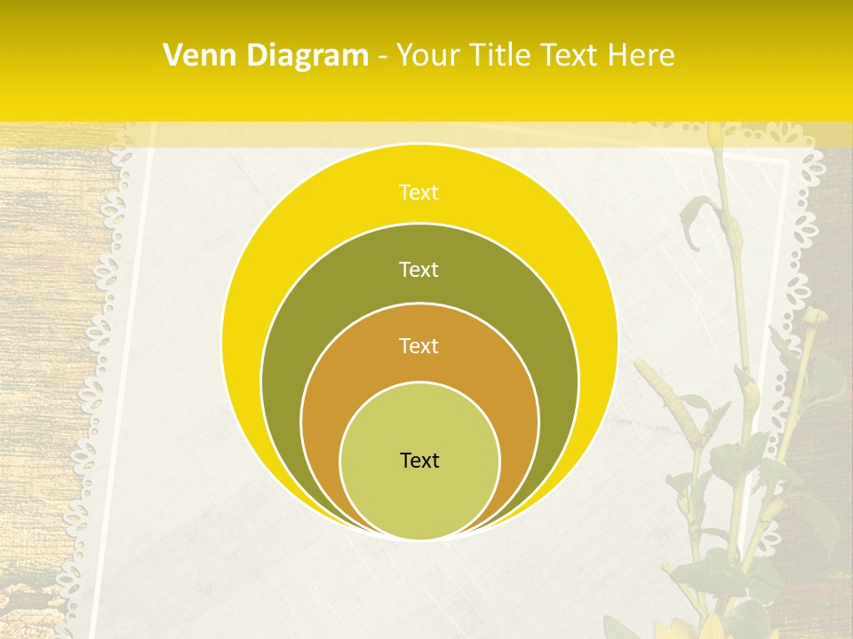 Card Design Wooden PowerPoint Template