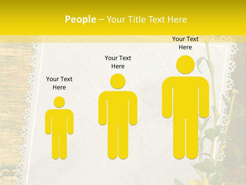 Card Design Wooden PowerPoint Template