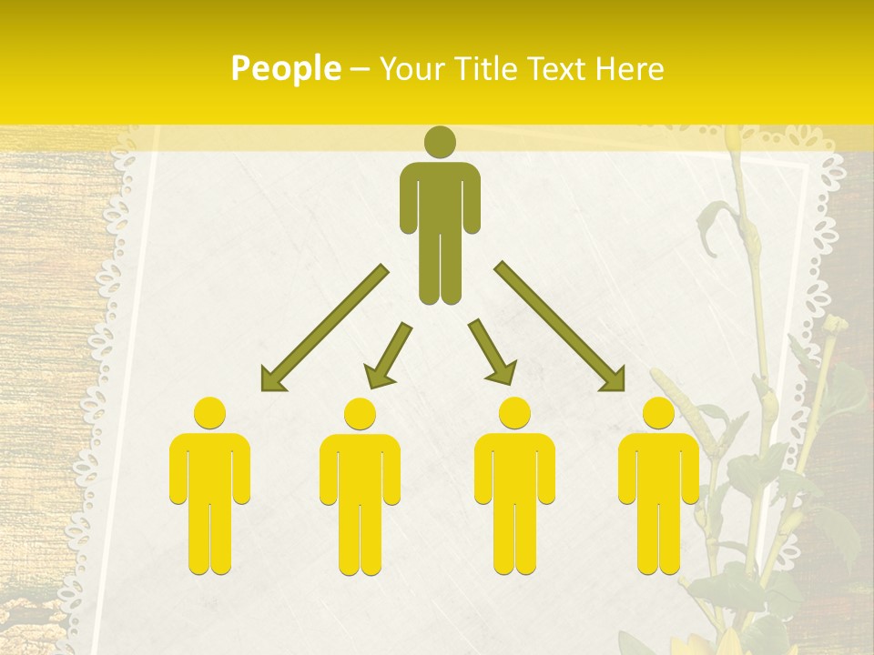 Card Design Wooden PowerPoint Template