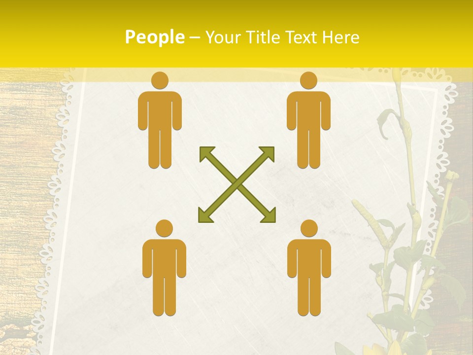 Card Design Wooden PowerPoint Template