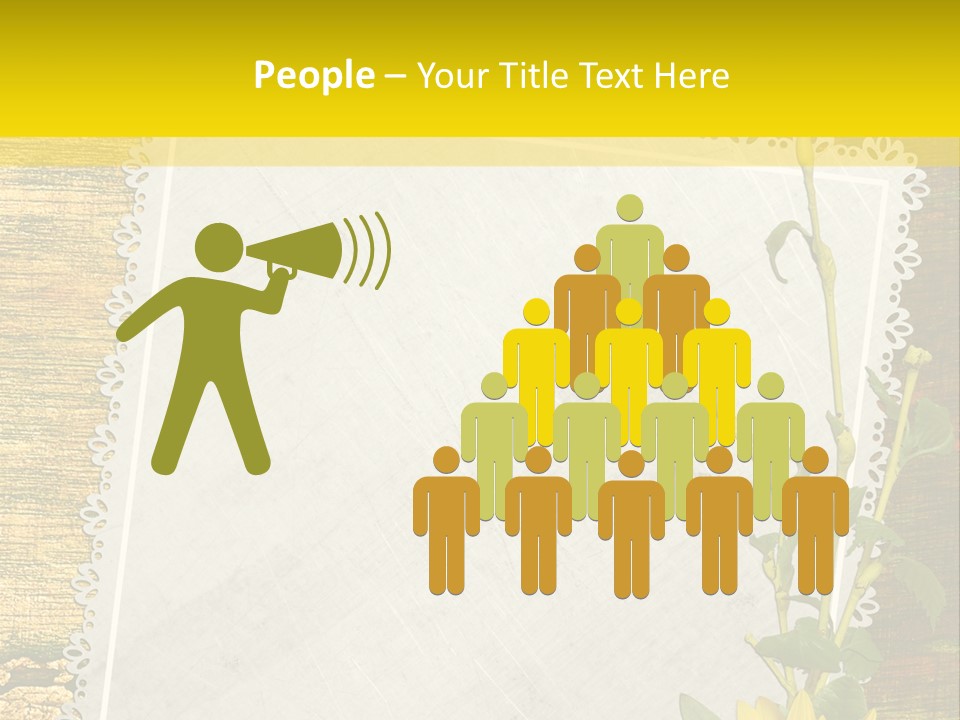 Card Design Wooden PowerPoint Template