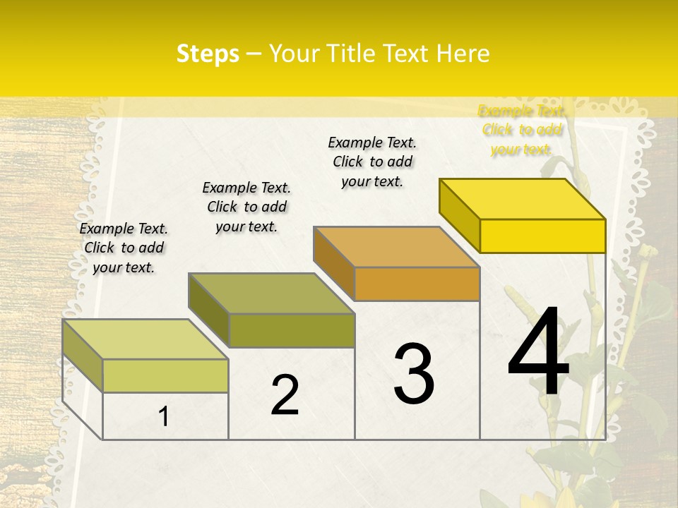 Card Design Wooden PowerPoint Template