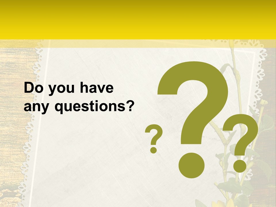 Card Design Wooden PowerPoint Template