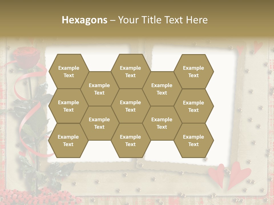 Paper Valentine Day PowerPoint Template