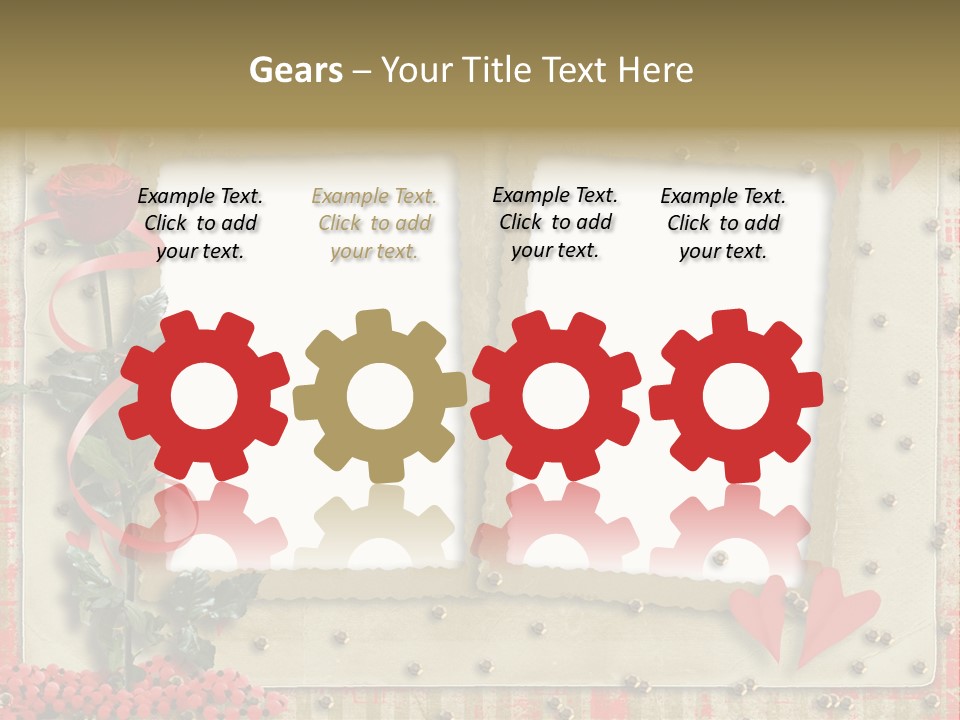 Paper Valentine Day PowerPoint Template