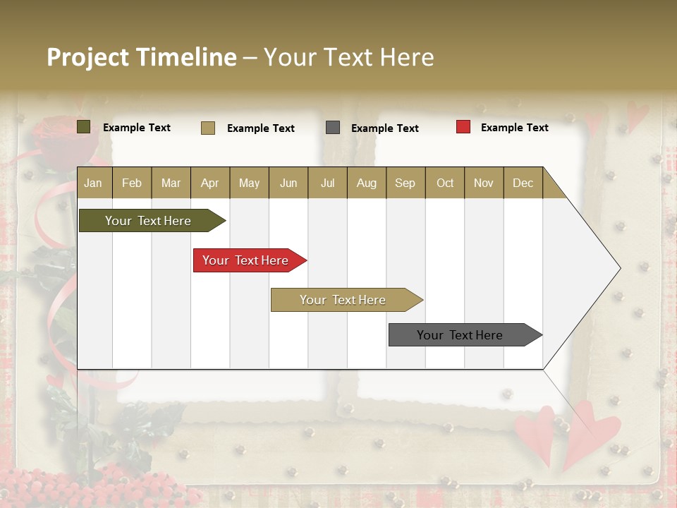 Paper Valentine Day PowerPoint Template