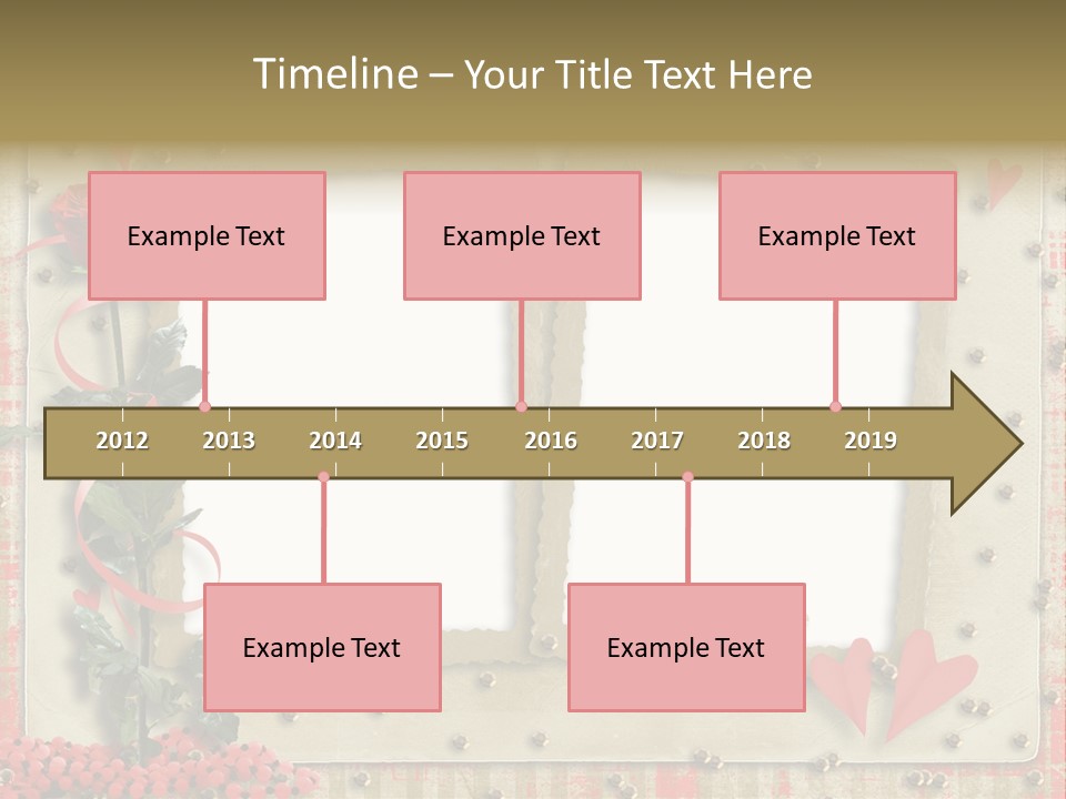 Paper Valentine Day PowerPoint Template