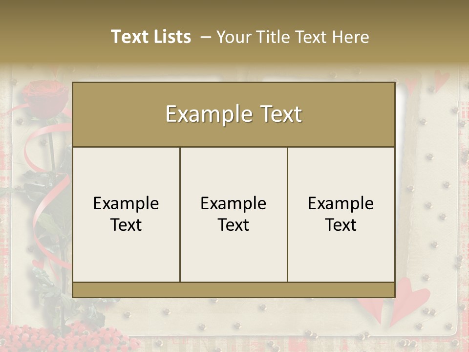 Paper Valentine Day PowerPoint Template