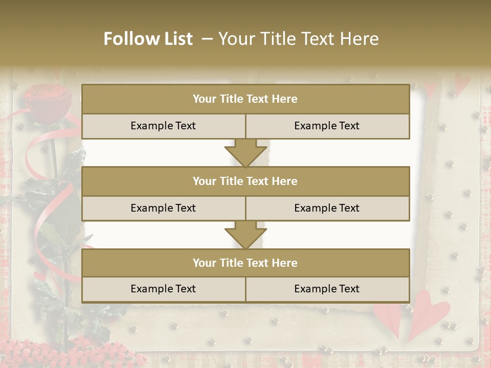 Paper Valentine Day PowerPoint Template