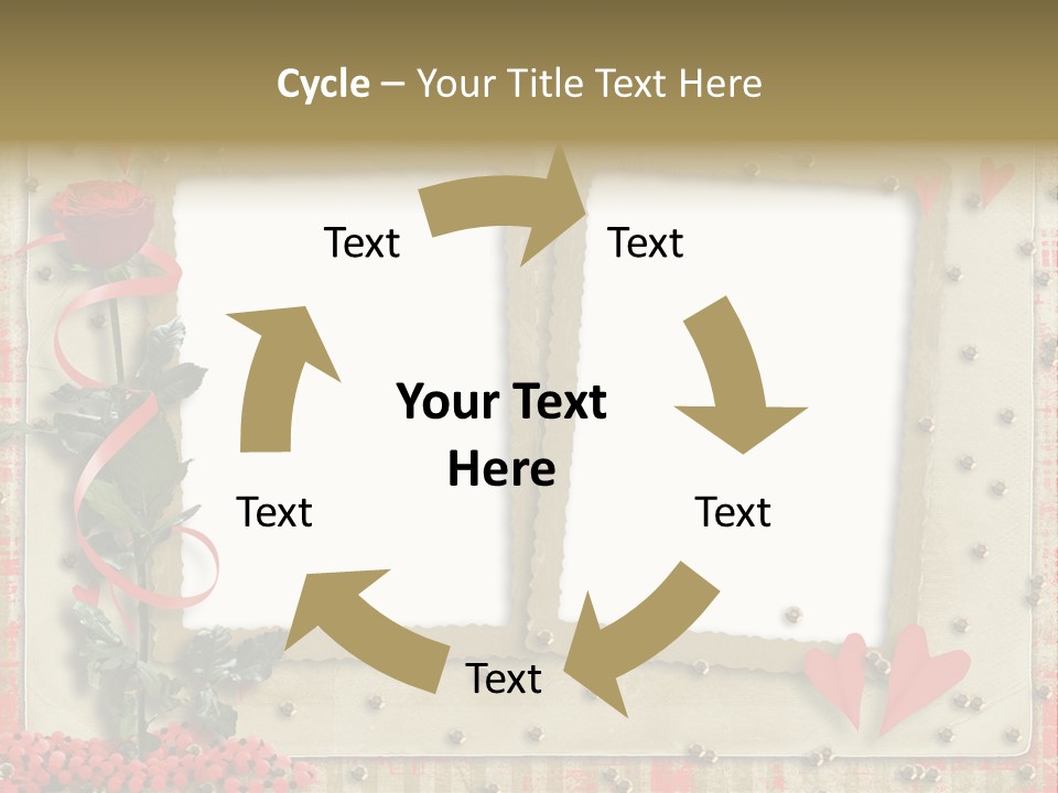 Paper Valentine Day PowerPoint Template