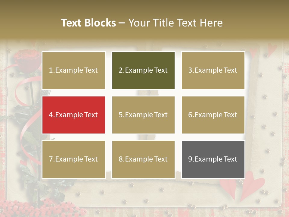 Paper Valentine Day PowerPoint Template