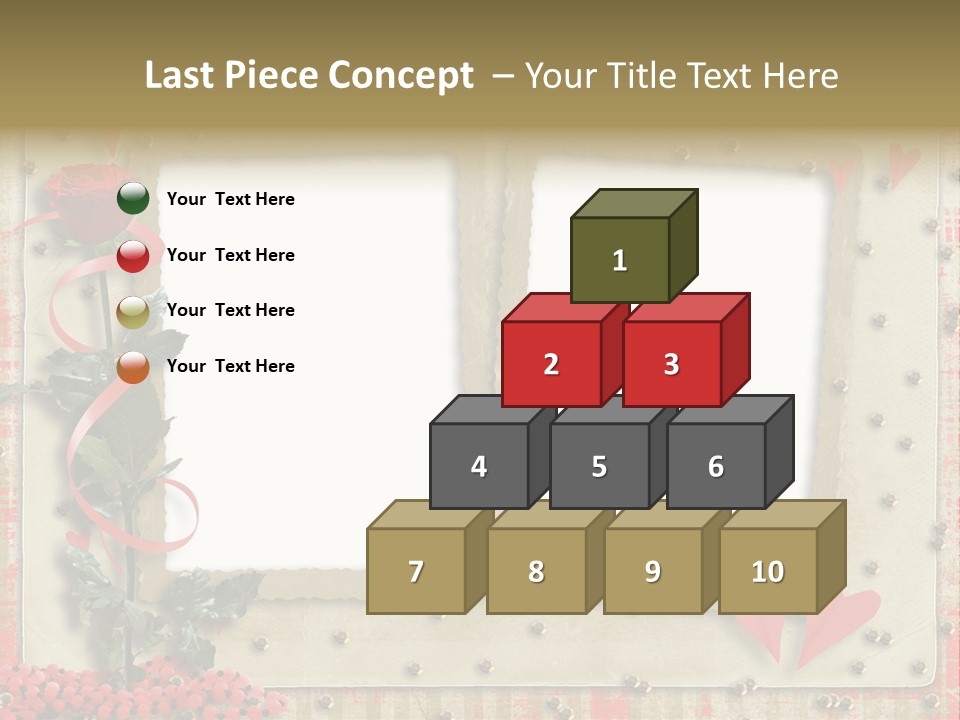 Paper Valentine Day PowerPoint Template