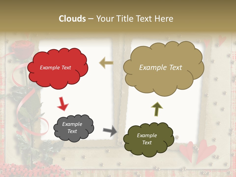 Paper Valentine Day PowerPoint Template