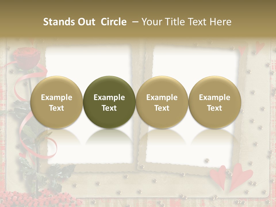 Paper Valentine Day PowerPoint Template