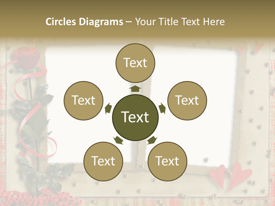 Paper Valentine Day PowerPoint Template