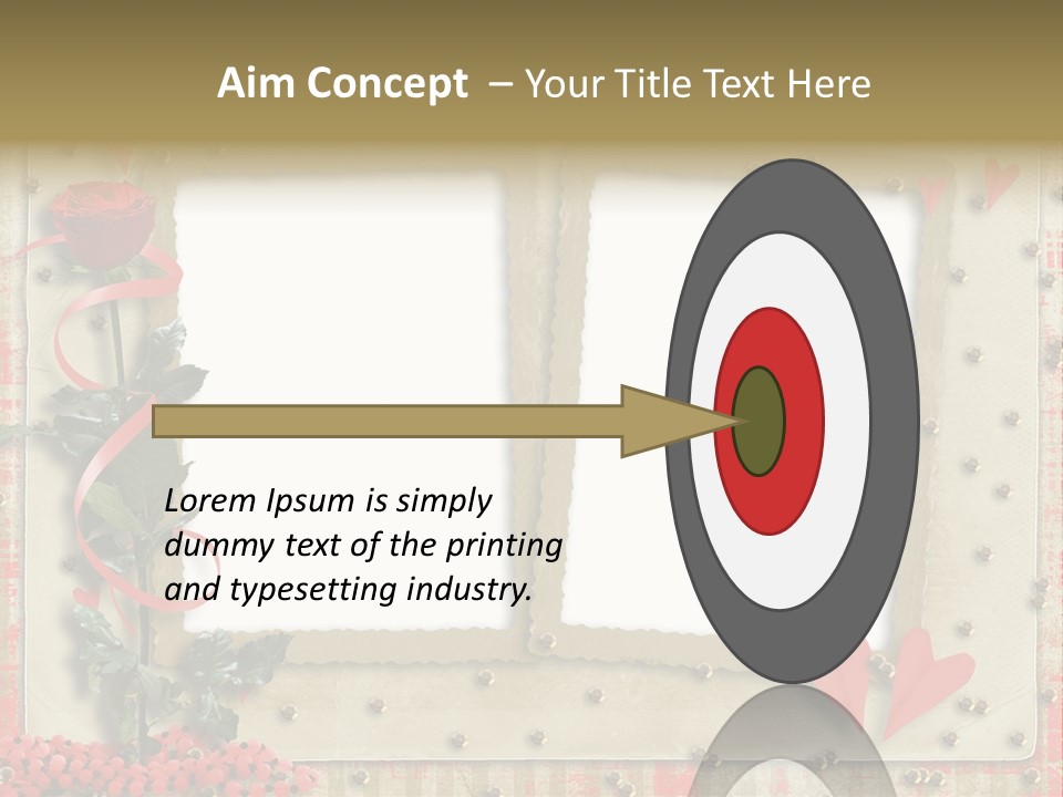 Paper Valentine Day PowerPoint Template