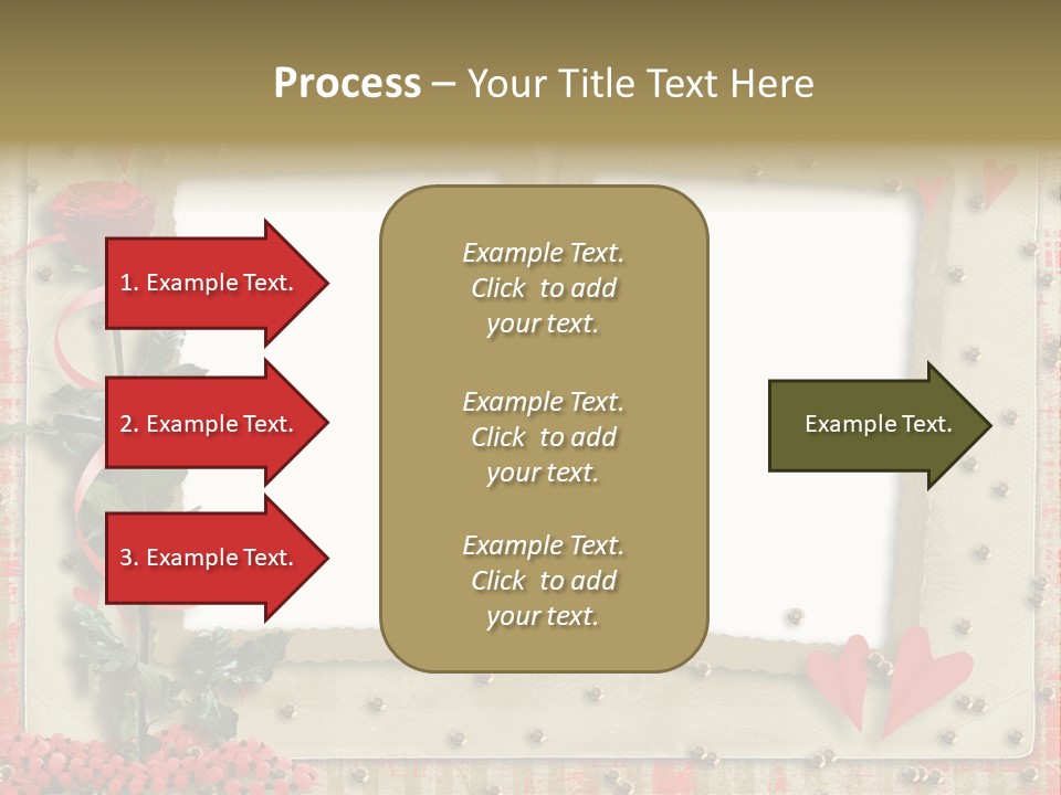 Paper Valentine Day PowerPoint Template