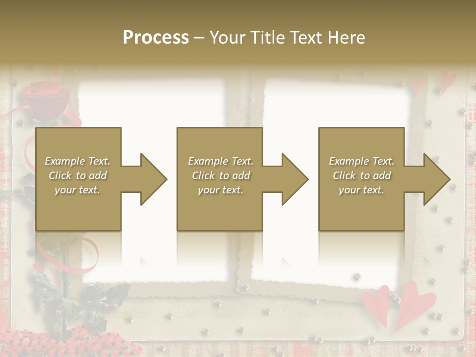 Paper Valentine Day PowerPoint Template