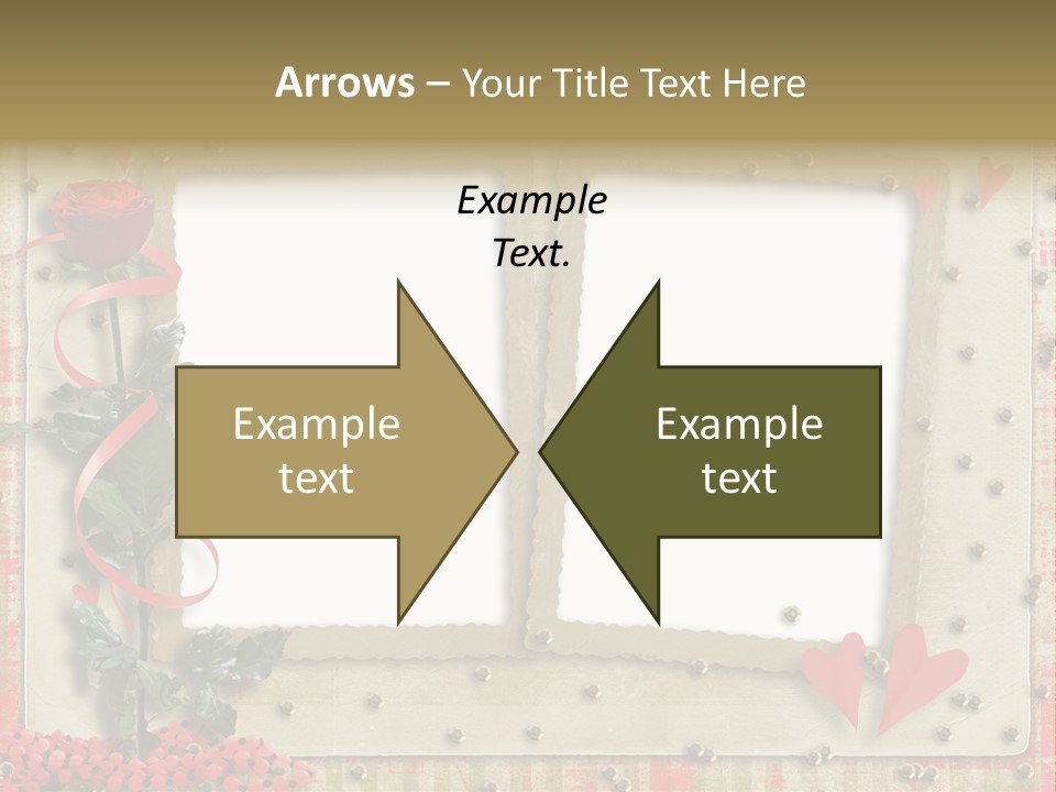 Paper Valentine Day PowerPoint Template