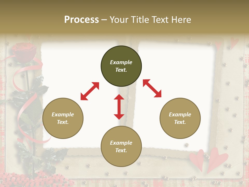 Paper Valentine Day PowerPoint Template