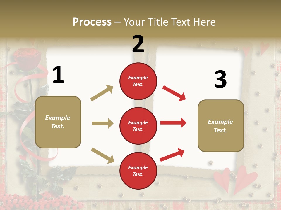Paper Valentine Day PowerPoint Template