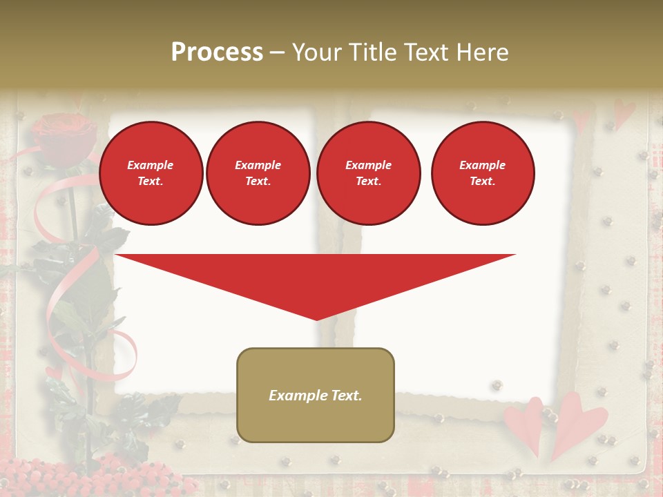Paper Valentine Day PowerPoint Template