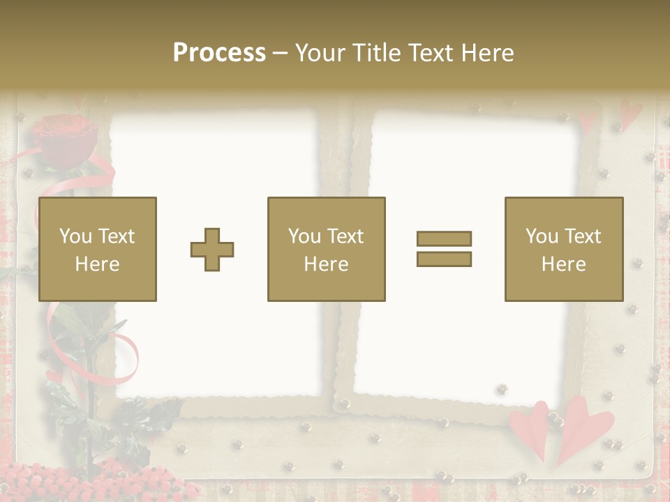 Paper Valentine Day PowerPoint Template