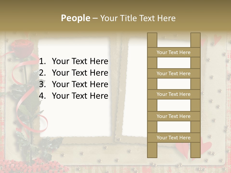 Paper Valentine Day PowerPoint Template