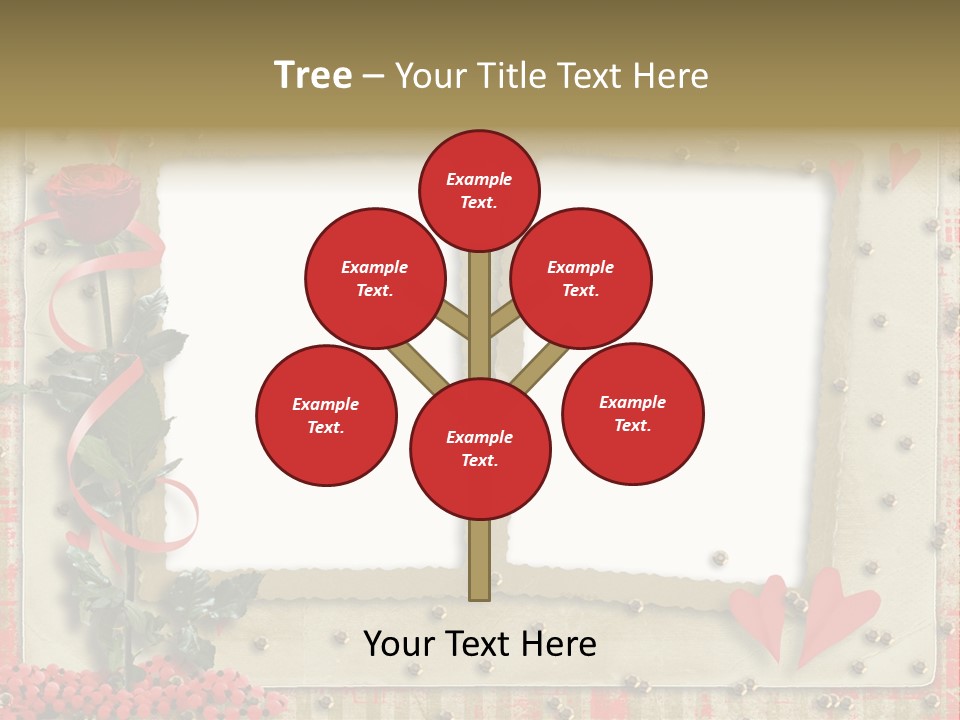 Paper Valentine Day PowerPoint Template