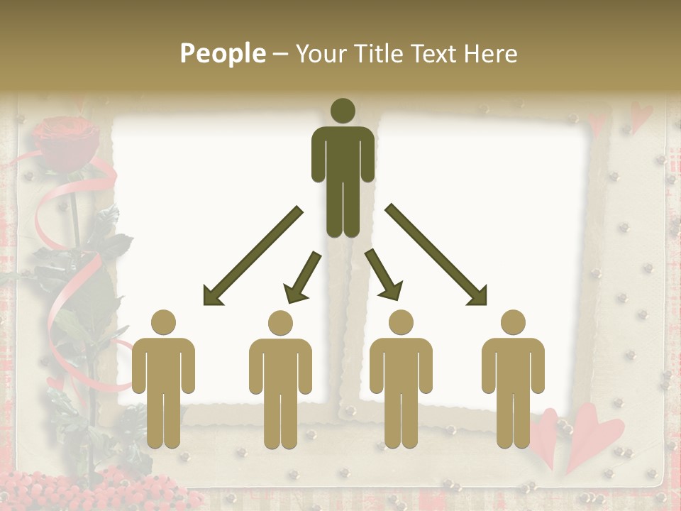 Paper Valentine Day PowerPoint Template