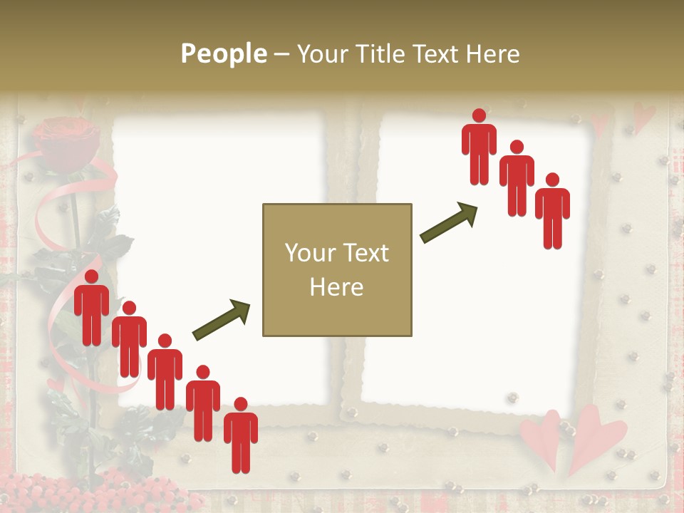 Paper Valentine Day PowerPoint Template