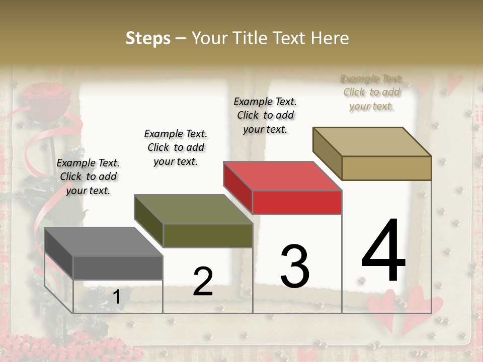 Paper Valentine Day PowerPoint Template