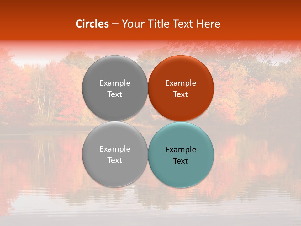Reflection View Rural PowerPoint Template