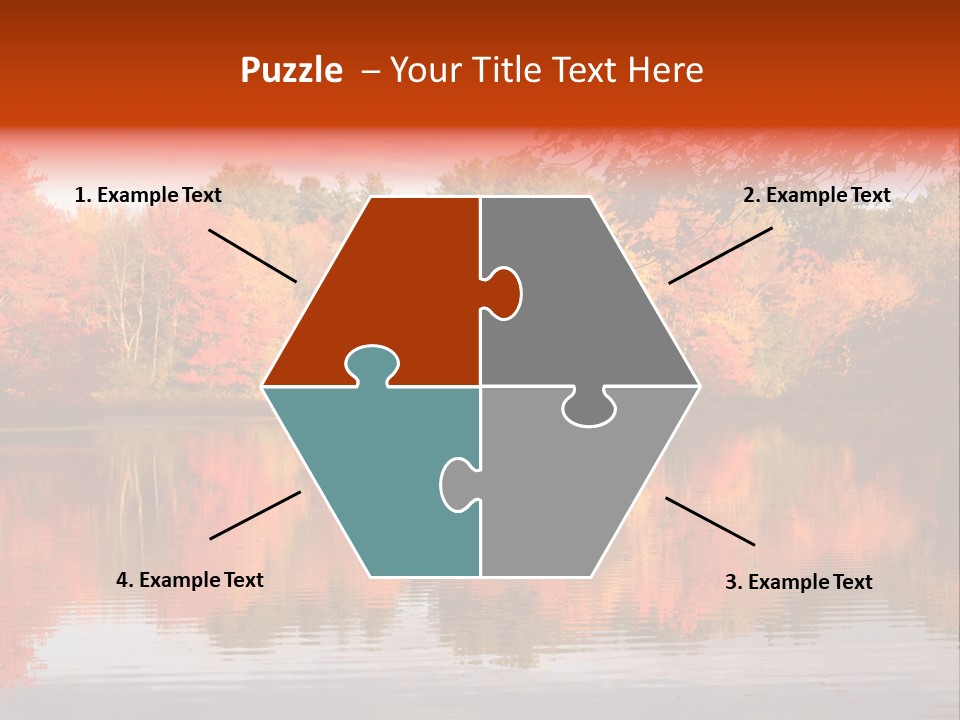 Reflection View Rural PowerPoint Template