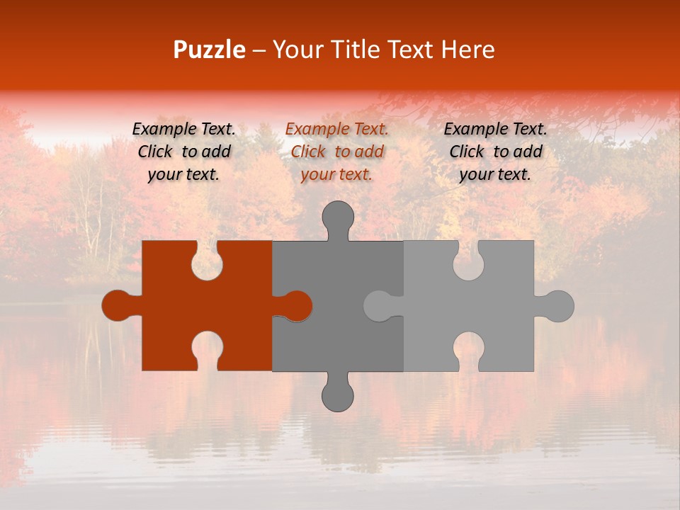 Reflection View Rural PowerPoint Template