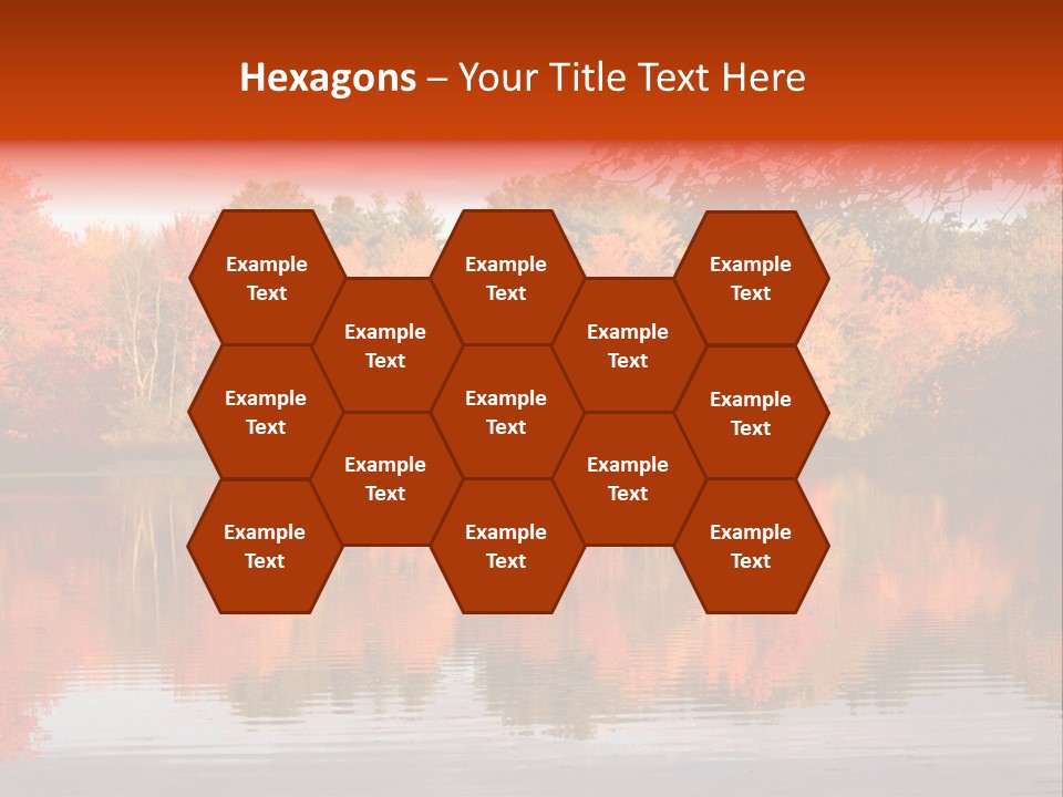 Reflection View Rural PowerPoint Template