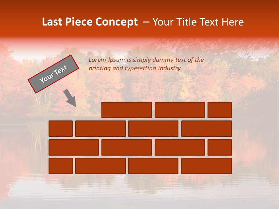 Reflection View Rural PowerPoint Template