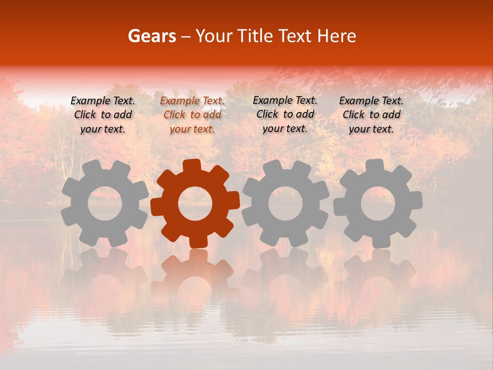 Reflection View Rural PowerPoint Template