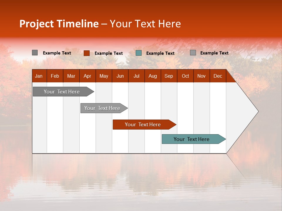 Reflection View Rural PowerPoint Template