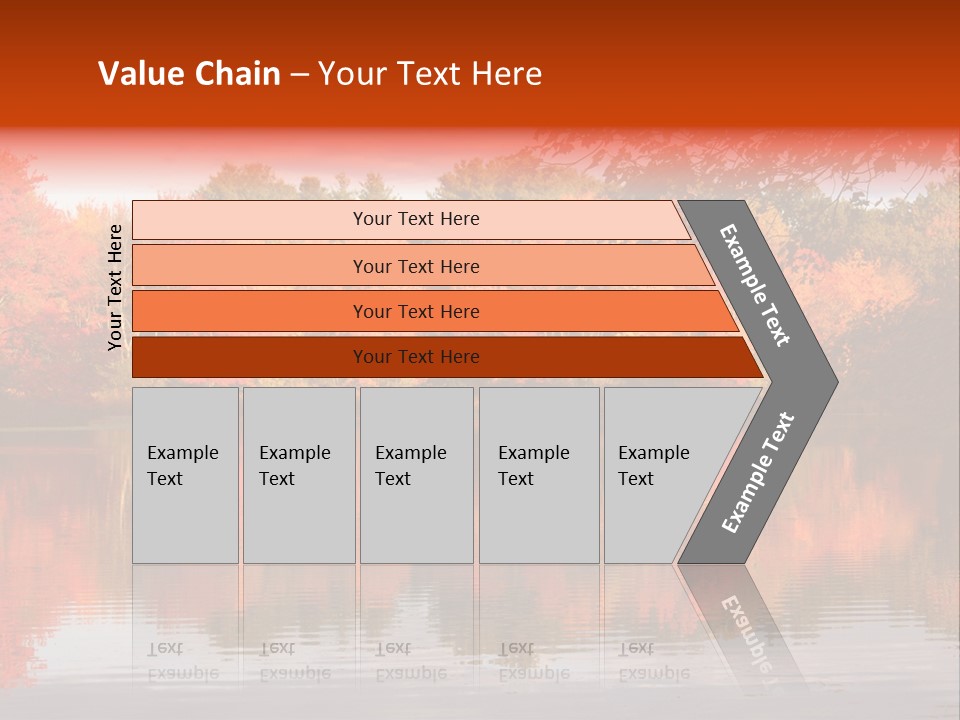 Reflection View Rural PowerPoint Template