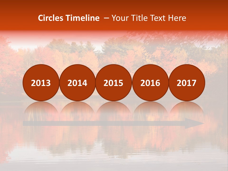 Reflection View Rural PowerPoint Template