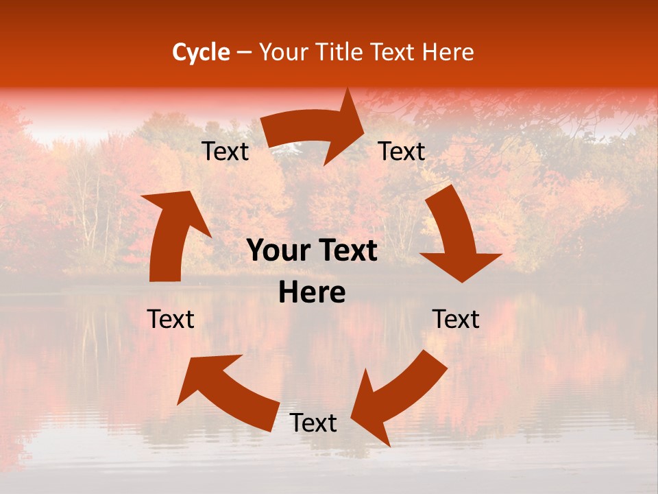 Reflection View Rural PowerPoint Template