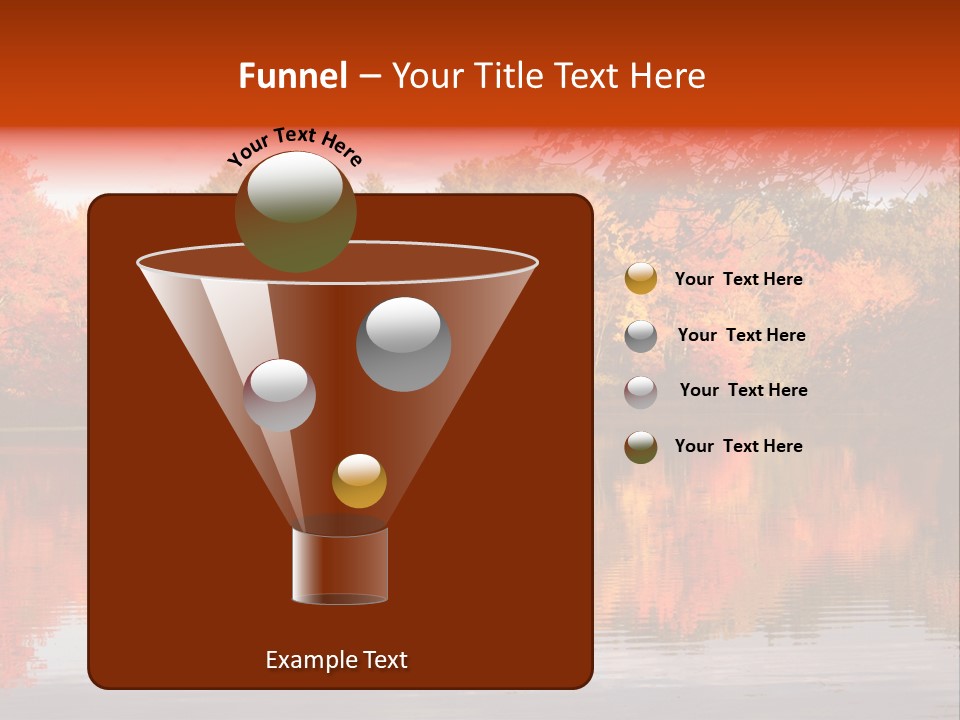 Reflection View Rural PowerPoint Template