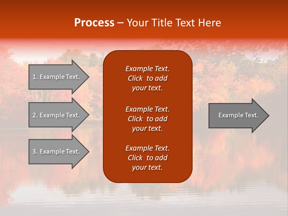 Reflection View Rural PowerPoint Template