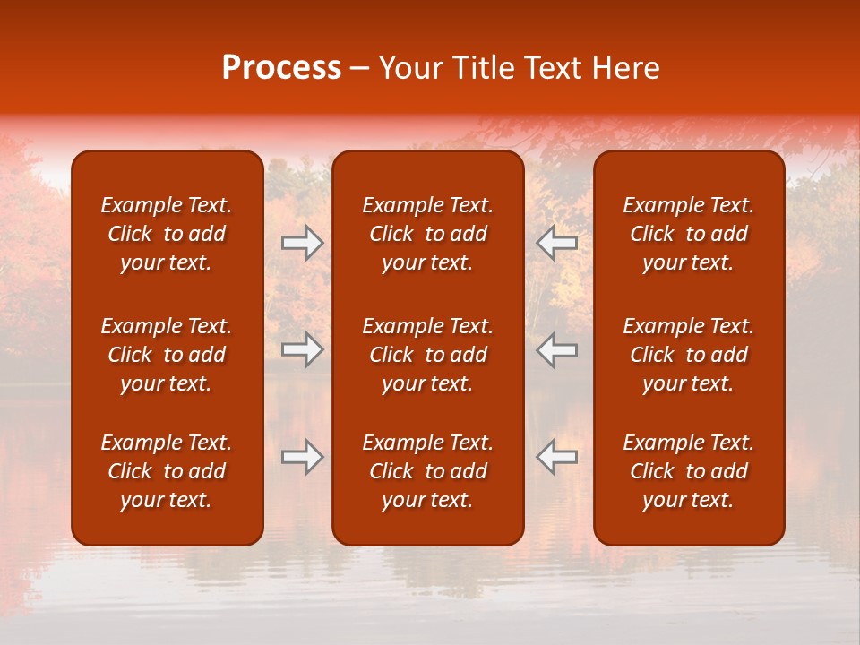 Reflection View Rural PowerPoint Template